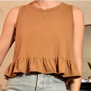 Wild Fable Ruffle Tank Top